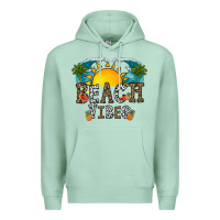 Seafoam beach vibes Premium Hoodie - CowhideDigitalArt