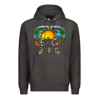 Smoke beach vibes Premium Hoodie - CowhideDigitalArt