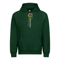 Foreset Green autism mama sunflower white Urban Hoodie - JahusDesignShop