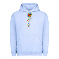 Pigment Grape Ice autism mama sunflower white Urban Hoodie - JahusDesignShop