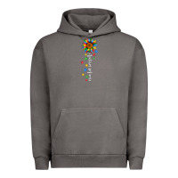 Pigment Tornado autism mama sunflower white Urban Hoodie - JahusDesignShop