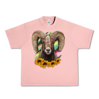 Salmon Bighorn Sheep Urban Heavy Tee - RanaPortraitStore