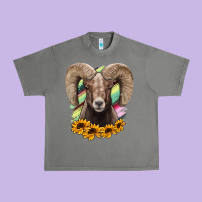 Bighorn Sheep Urban Heavy Tee Designed By Ranaportraitstore