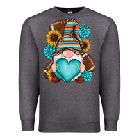 Charcoal Heather western football gnomes Premium Sweatshirt - RanaPortraitStore