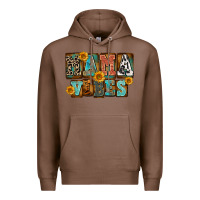 Chestnut western mama vibes Premium Hoodie - FaDigitalArtStudio