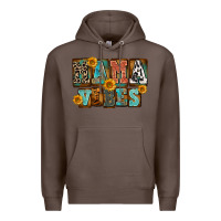 Coffee western mama vibes Premium Hoodie - FaDigitalArtStudio