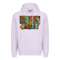 Lilac western mama vibes Premium Hoodie - FaDigitalArtStudio