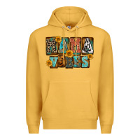 Mustard western mama vibes Premium Hoodie - FaDigitalArtStudio