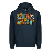 Navy western mama vibes Premium Hoodie - FaDigitalArtStudio