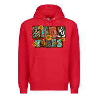 Red western mama vibes Premium Hoodie - FaDigitalArtStudio