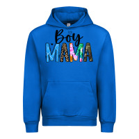 Cobalt boy mama white Urban Hoodie - JahusDesignShop
