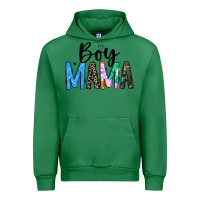 Emerald boy mama white Urban Hoodie - JahusDesignShop