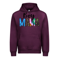 Mauve Wine boy mama white Urban Hoodie - JahusDesignShop