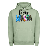 Pigment Oil Green boy mama white Urban Hoodie - JahusDesignShop