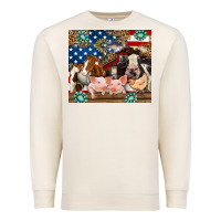 Sandshell American farm animals Premium Sweatshirt - RanaPortraitStore