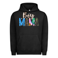 Pigment Black boy mama  black Urban Hoodie - JahusDesignShop