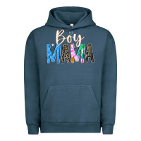 Pigment Midnight Navy boy mama  black Urban Hoodie - JahusDesignShop