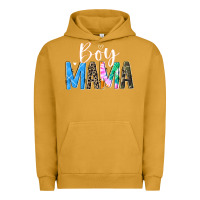 Pigment Peanut Butter boy mama  black Urban Hoodie - JahusDesignShop