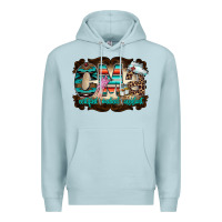 Blue Mist cma Premium Hoodie - RacoonDesign
