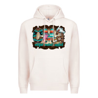 Pale Pink cma Premium Hoodie - RacoonDesign