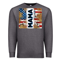 Charcoal Heather American mama Premium Sweatshirt - RanaPortraitStore