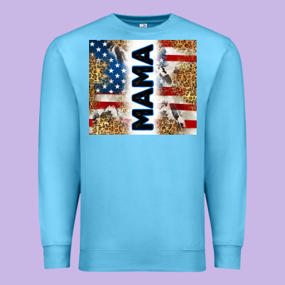 Premium Sweatshirt American mama