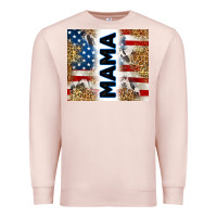 Pale Pink American mama Premium Sweatshirt - RanaPortraitStore