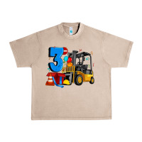 French Oak forklift birthday three Urban Heavy Tee - Artiststas