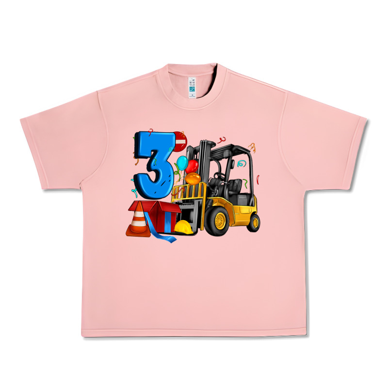 Forklift Birthday Three Urban Heavy Tee by Artiststas | Teevron