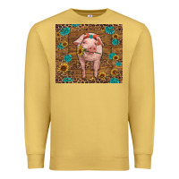 Antique Gold baby pig Premium Sweatshirt - RanaPortraitStore