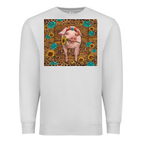 Dove Grey baby pig Premium Sweatshirt - RanaPortraitStore