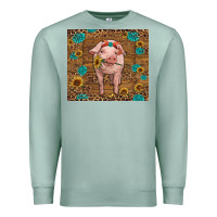 Seafoam baby pig Premium Sweatshirt - RanaPortraitStore