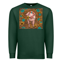 Sports Green baby pig Premium Sweatshirt - RanaPortraitStore