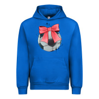 Cobalt coquette soccer bow Urban Hoodie - JahusDesignShop