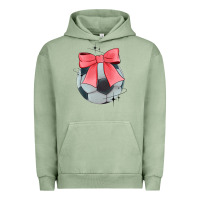 Pigment Oil Green coquette soccer bow Urban Hoodie - JahusDesignShop