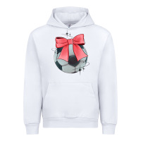 White coquette soccer bow Urban Hoodie - JahusDesignShop