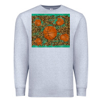 Heather Grey basketball Premium Sweatshirt - RanaPortraitStore