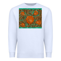 White basketball Premium Sweatshirt - RanaPortraitStore