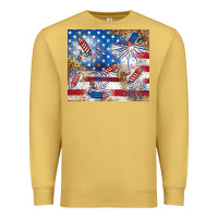 Antique Gold American Premium Sweatshirt - RanaPortraitStore