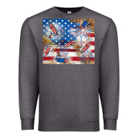 Charcoal Heather American Premium Sweatshirt - RanaPortraitStore