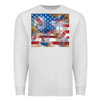 Oatmeal Heather American Premium Sweatshirt - RanaPortraitStore