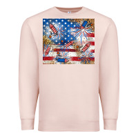 Pale Pink American Premium Sweatshirt - RanaPortraitStore