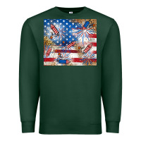 Sports Green American Premium Sweatshirt - RanaPortraitStore