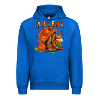 Cobalt hello fall pumpkins  cowgirl  and roses Urban Hoodie - AdoDesignShop