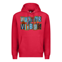Cardinal winter vibes Premium Hoodie - FaDigitalArtStudio