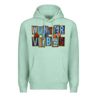 Seafoam winter vibes Premium Hoodie - FaDigitalArtStudio