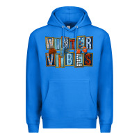 True Royal winter vibes Premium Hoodie - FaDigitalArtStudio