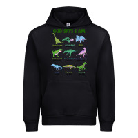 Black god says i am dinosaurs Urban Hoodie - JahusDesignShop