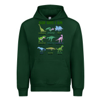 Forest Green god says i am dinosaurs Urban Hoodie - JahusDesignShop