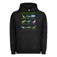Pigment Black god says i am dinosaurs Urban Hoodie - JahusDesignShop